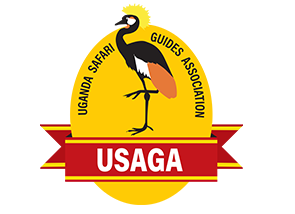 Uganda Safari Guides Association logo for birding tours, wildlife photography safaris, and professional tour guiding in Uganda national parks by roadrave tours and travel.